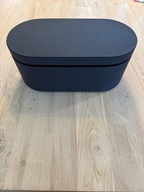Dyson Matte Navy Oval Accessory Case with Middle Divider